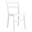 Compamia Tiffany Patio Dining Chair in White