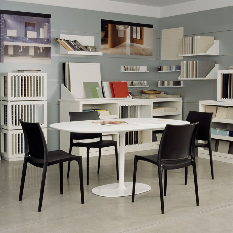 Compamia Maya Patio Dining Chair in Black