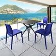 Compamia Maya Patio Dining Chair in Dark Blue
