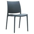 Compamia Maya Patio Dining Chair in Dark Gray