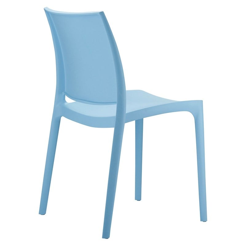 Compamia Maya Patio Dining Chair in Blue