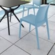 Compamia Maya Patio Dining Chair in Blue
