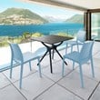 Compamia Maya Patio Dining Chair in Blue