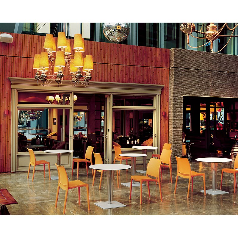 Compamia Maya Patio Dining Chair in Orange