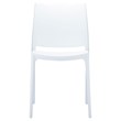 Compamia Maya Patio Dining Chair in White