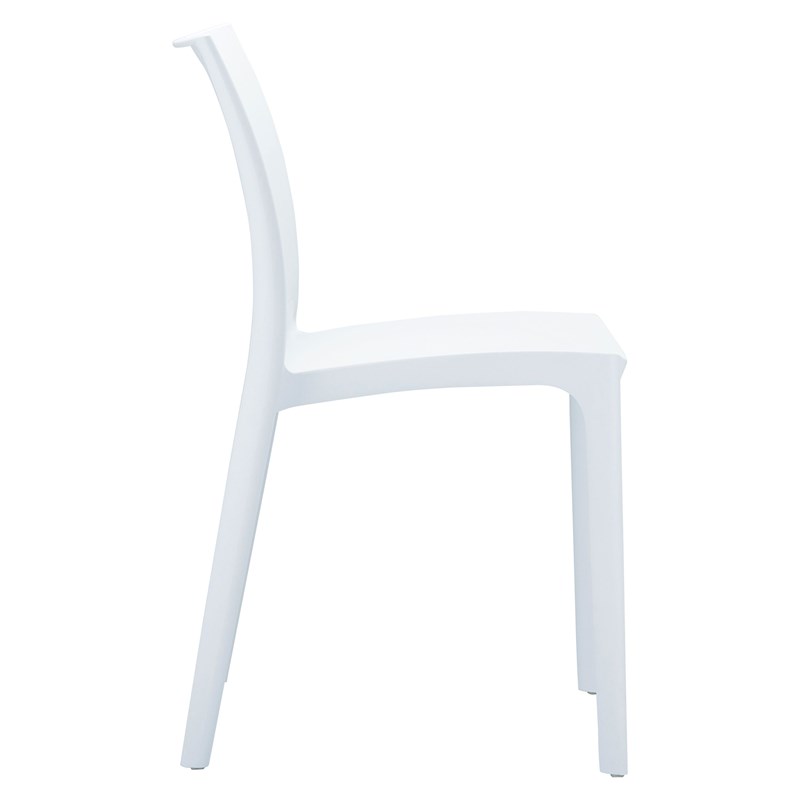 Compamia Maya Patio Dining Chair in White