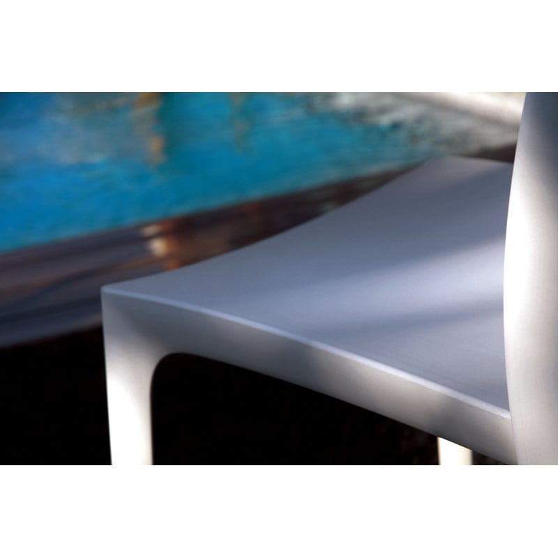 Compamia Maya Patio Dining Chair in White