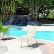 Compamia Juliette Resin Patio Dining Chair in Beige