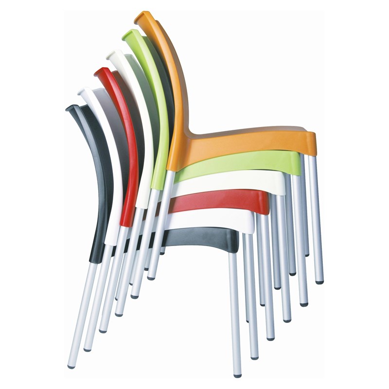 Compamia Juliette Resin Patio Dining Chair in Beige