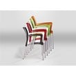 Compamia Dolce Resin Outdoor Arm Chair in Orange