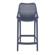 Compamia Air Patio Counter Stool in Dark Gray