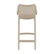 Compamia Air Patio Counter Stool in Taupe
