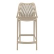 Compamia Air Patio Counter Stool in Taupe