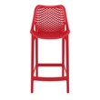 Compamia Air Patio Counter Stool in Red