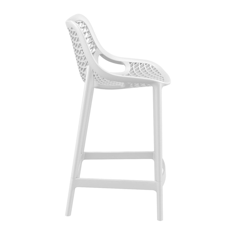 Compamia Air Patio Counter Stool in White