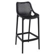 Compamia Air Patio Bar Stool in Black