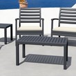 Compamia Ocean Coffee Table in Dark Gray