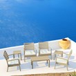 Compamia Ocean Coffee Table in Taupe
