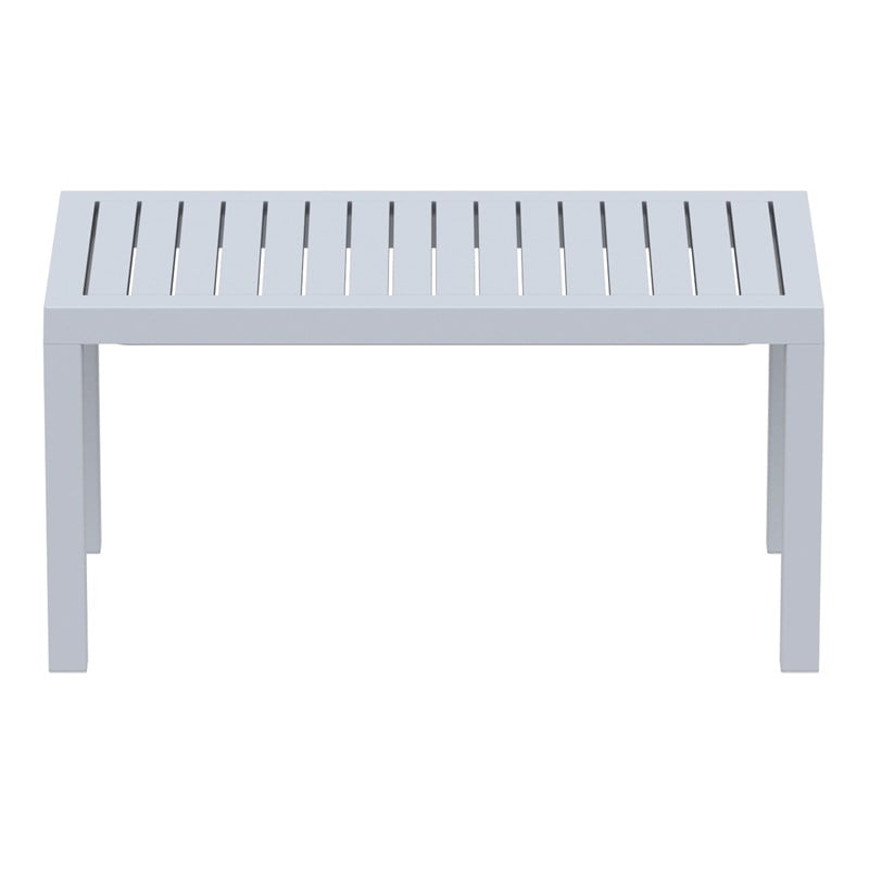 Compamia Ocean Coffee Table in Silver Gray