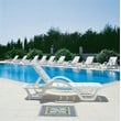 Compamia Sunrise Pool Chaise Lounge in White