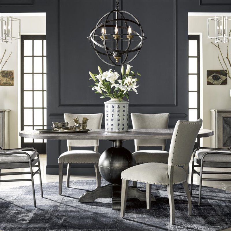 Universal Furniture Curated Rutledge Dining Table in Graystone - 558756