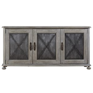 Universal Furniture Curated Glenmore Sideboard in Graystone