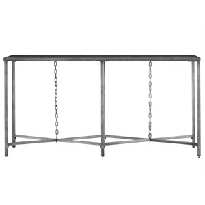 Universal Furniture Curated Eliston Console Table in Graystone