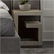 Universal Furniture Reversible Nightstand in Quartz