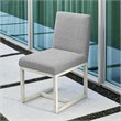 Universal Furniture Carter Upholstered Dining Side Chair in Quartz