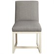Universal Furniture Carter Upholstered Dining Side Chair in Quartz