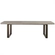 Universal Furniture Robards Butterfly Leaf Dining Table in Flint