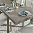 Universal Furniture Robards Butterfly Leaf Dining Table in Flint