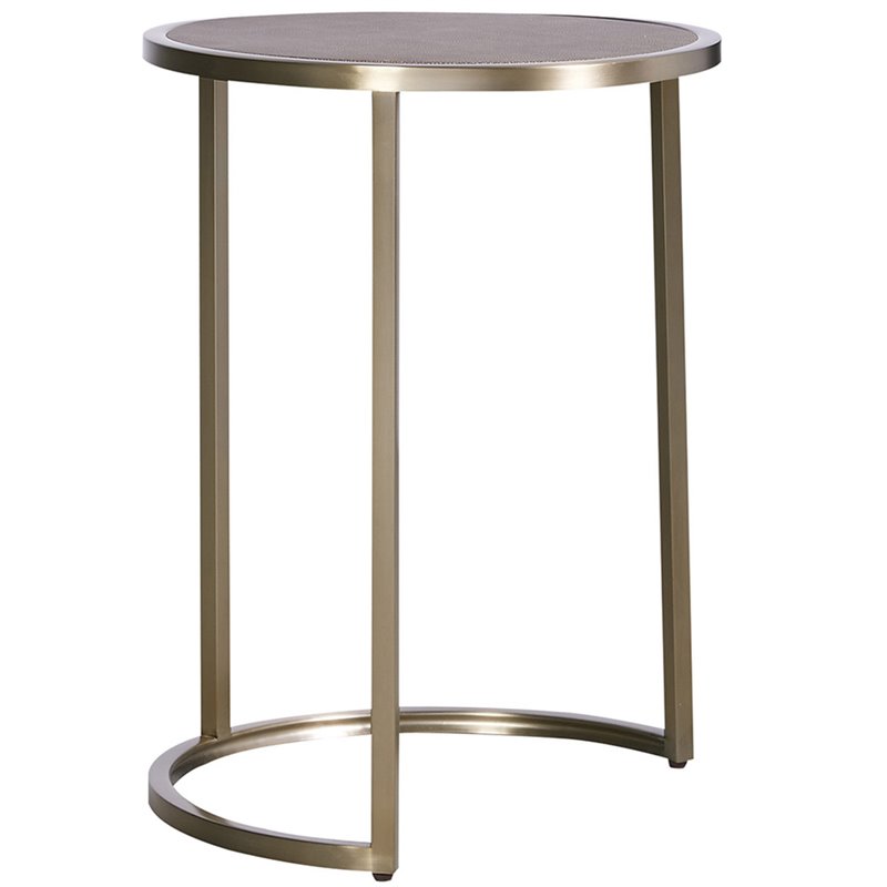Universal Furniture 2 Piece Nesting End Table Set in Brass 647815