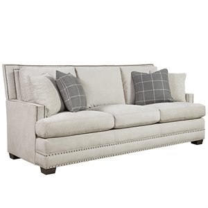 universal furniture franklin street sofa in gray