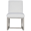 Universal Furniture Modern Carter Fabric Side Chair Set of 2 in White