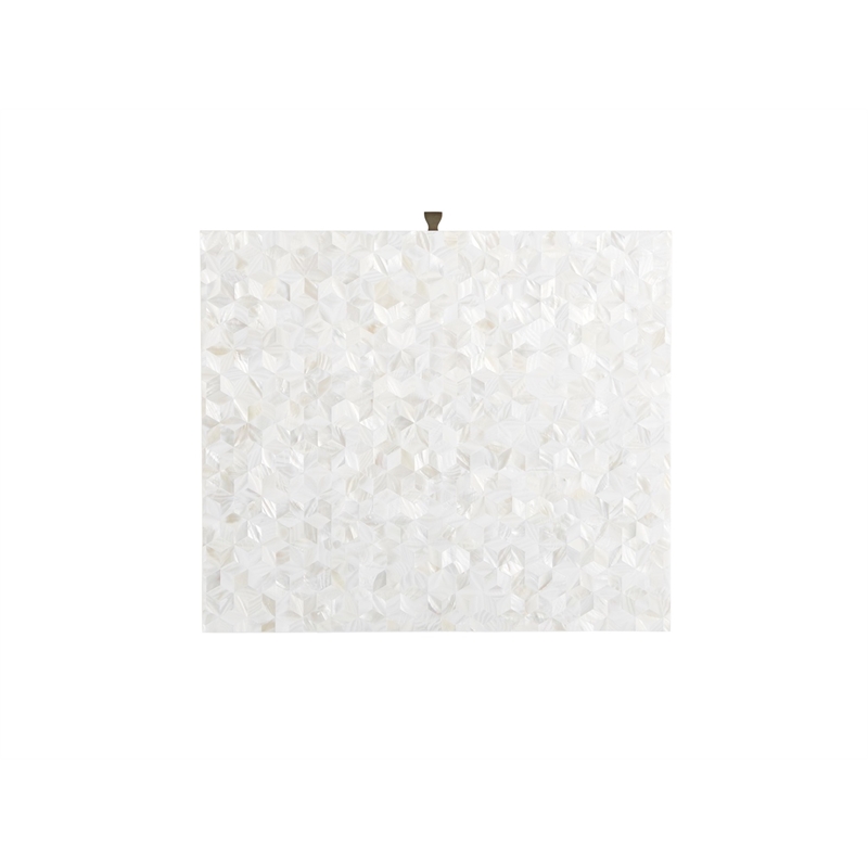 Mirand Kerr by Universal Furniture Love Joy Bliss Wood Bedside Table in White