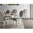 Mirand Kerr Oval Back Dining Wood Side Chair (Set of 2) in White