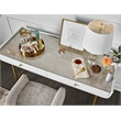 Miranda Kerr by Universal Furniture Allure Wood Vanity Desk in White