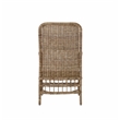 Universal Furniture Modern Farmhouse Wood Arm Chair in weathered natural cane