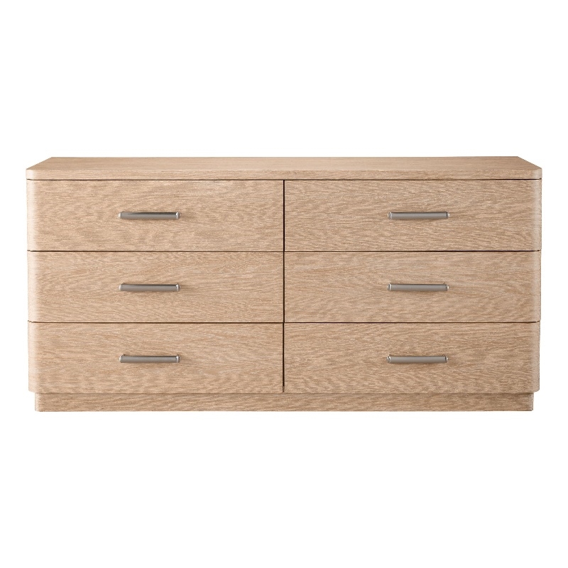 Universal Furniture Modern Nomad Nomad Six Drawer Dresser in Tan Tech Oak