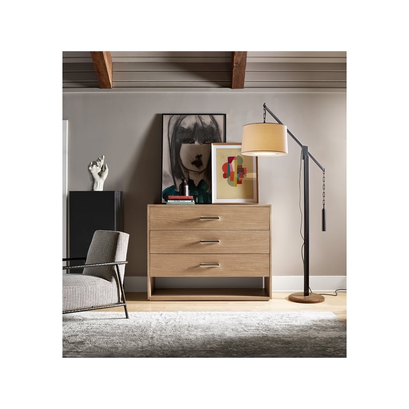 Universal Furniture Modern Nomad Vista Dresser in Tan Tech Oak