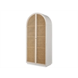 Universal Furniture Modern Nomad Golden Hour Utility Cabinet in Tan Tech Oak