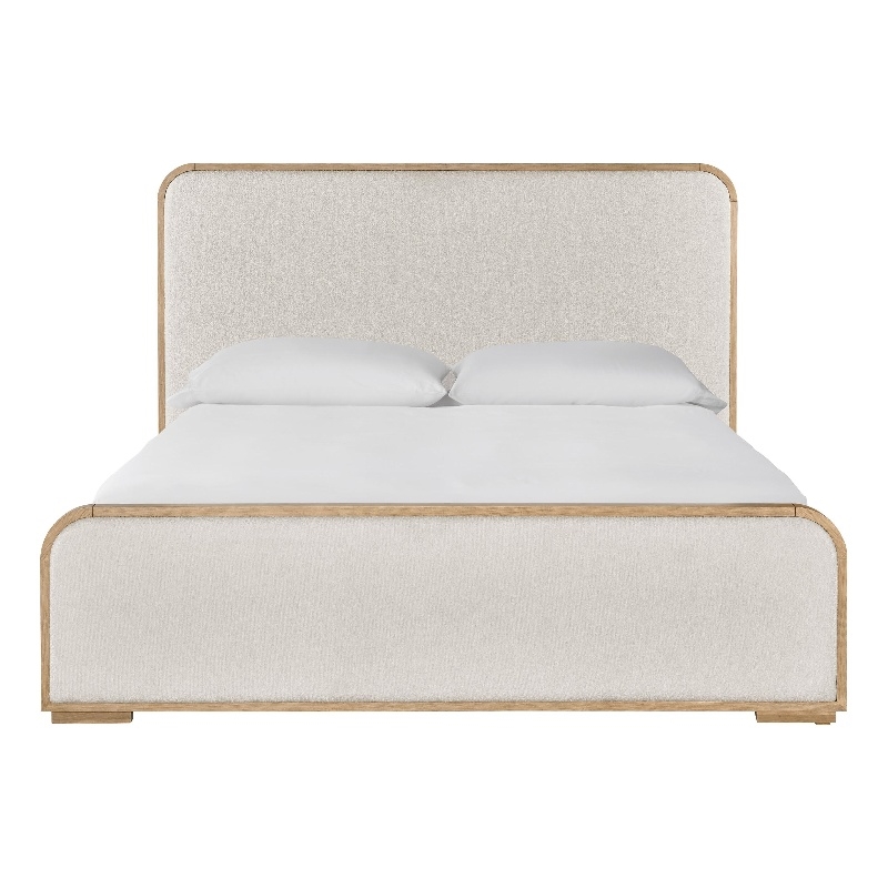 Universal Furniture Modern Nomad Nomad Queen Bed in Tan Tech Oak