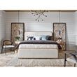 Universal Furniture Modern Nomad Nomad King Bed in Tan Tech Oak Wood