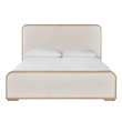 Universal Furniture Modern Nomad Nomad King Bed in Tan Tech Oak Wood