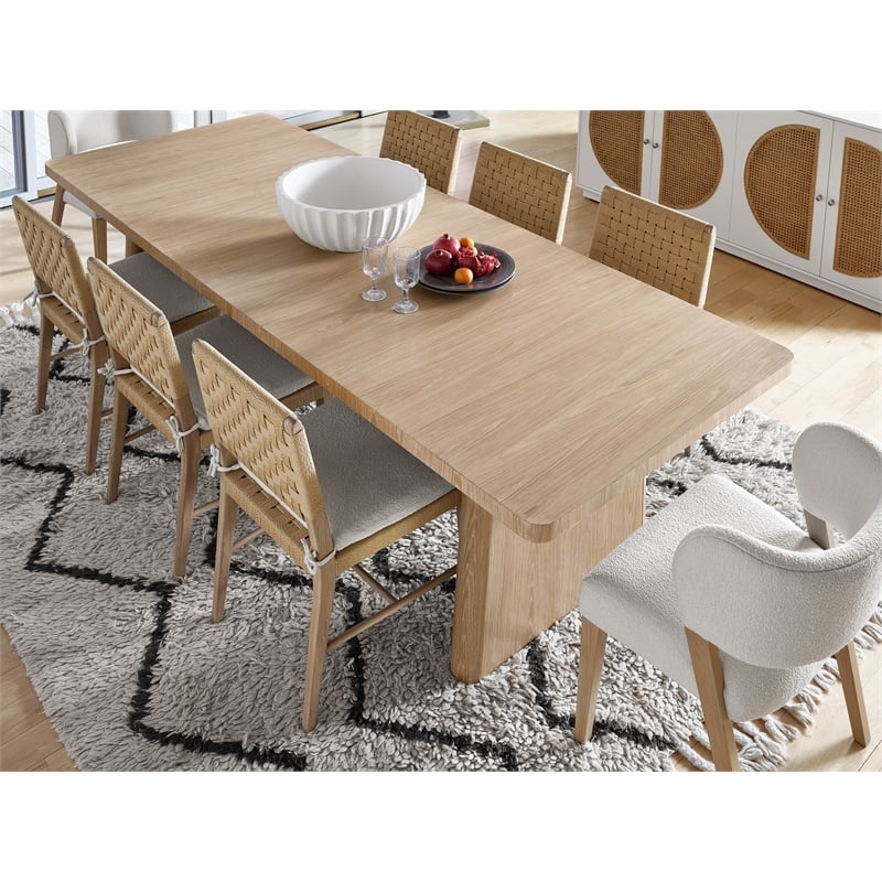 Universal Furniture Modern Nomad Nomad Set of 2 Side Chairs in Tan Tech Oak