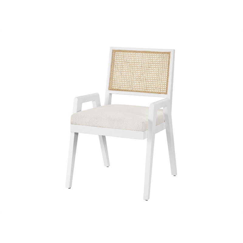 Universal Furniture Modern Nomad Sonora Set of 2 Arm Chairs in Tan Tech Oak