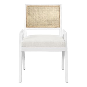 Universal Furniture Modern Nomad Sonora Set of 2 Arm Chairs in Tan Tech Oak