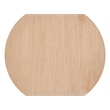 Universal Furniture Modern Nomad Callon Round Dining Table in Tan Tech Oak