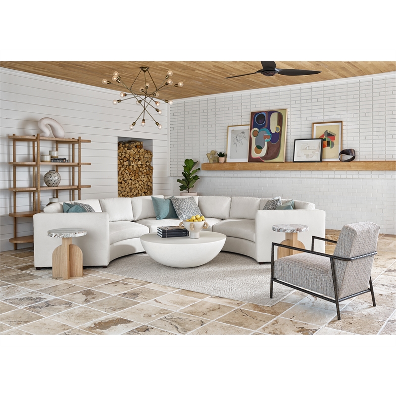 Universal Furniture Modern Nomad Everdin Cocktail Table in Tan Tech Oak